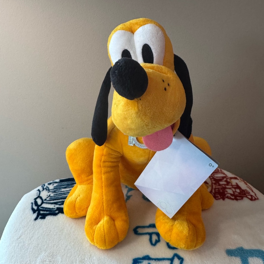 *NEW W/ TAGS* Pluto Disney 100 Plush Toy